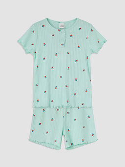 K?z ?ocuk ?ortlu Pijama Tak?m?