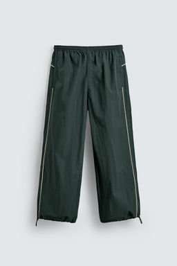 CONTRAST TECHNICAL JOGGER TROUSERS - Zara фото 7