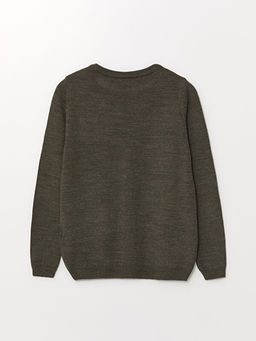 Bisiklet Yaka Basic Uzun Kollu K?z ?ocuk Triko Kazak - Waikiki фото 2