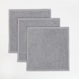 Набор махровых полотенец Family 30х30 см - 3 шт, хлопок 340гр/м2 - Этель фото 2