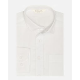 Рубашка школьная БЕЛАЯ, прямой крой, длинный рукав, тм - Царевич фото 34