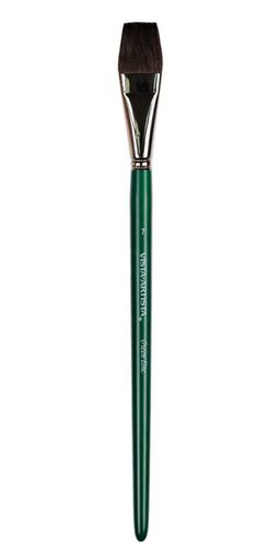 Кисть Green Line VISTA-ARTISTA 90212-07 имитация белки плоская 3 шт короткая ручка №07