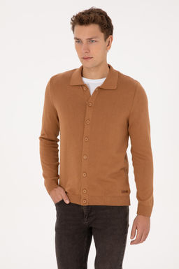 Erkek Camel Basic Triko H_rka - U.s. polo assn фото 3