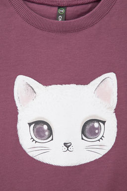 КР 302252/амарант к431 фуфайка для дев