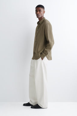 CAMISA DE LINO RELAXED FIT - H&m фото 5