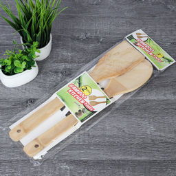 Лопатка кулинарная 2 штуки Стандарт 30 см / BBD10 /уп 200/ - ГалеонТрейд фото 2