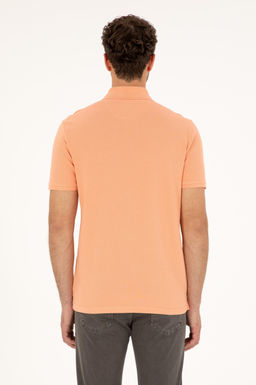 U. S. Polo Assn / Мужская базовая футболка Salmon - U.s. polo assn фото 4