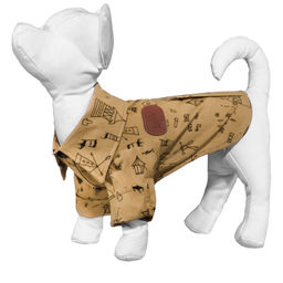 ВИА Рубашка для собак, бежевая, XL (спинка 40 см) нд28ос 52042-5