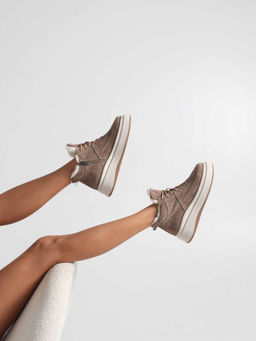 Ботинки 260.windybe. коричневый капучино/Шерсть