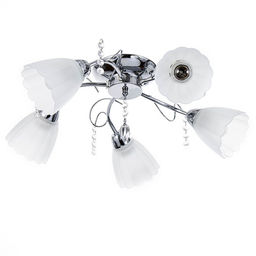 Люстра «Адель», 5×40 Вт E27, хром, 54×52×17 см