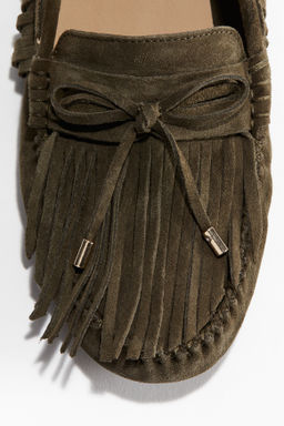 Mocasines de ante con flecos - H&m фото 2