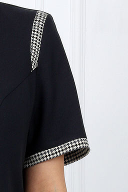 Костюм Ninele 7447 гусиная лапка серая  фото 12