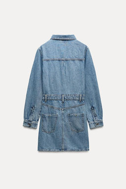 Z1975 DENIM MINI DRESS - Zara фото 6