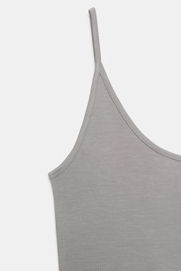 TOP TIRANTES FINOS / Gris perla - Zara фото 7
