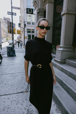 BELTED KNIT DRESS - Zara фото 2