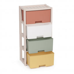 Комод "Колорит" цветной 4-х секцион. М7838