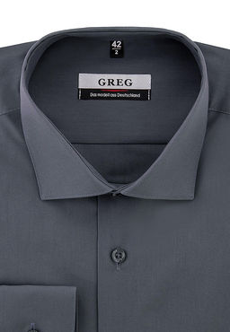 Сорочка мужская длинный рукав GREG 330/119/DGR  фото 2