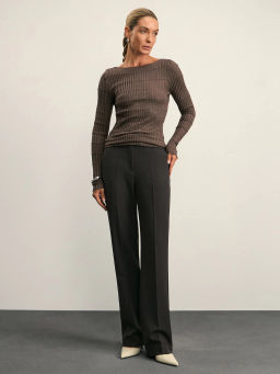 Вязаный лонгслив / Zarina  фото 2