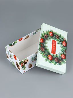 Набор коробок 10 в 1 "Новогодние мечты", 30 х 19 х 11,5 - 12 х 6,5 х 4 см