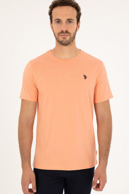 Мужская базовая футболка Salmon - U.s. polo assn фото 3
