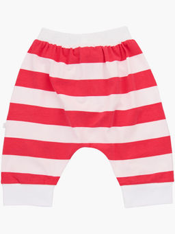 Бриджи в полосу UD 0164 красный - Mini maxi фото 2