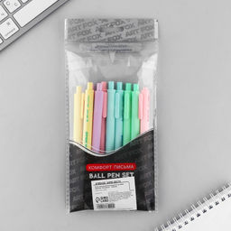 Ручки шариковые, синяя паста, 0.7 мм, автоматические, набор 10 шт. «Волшебная»