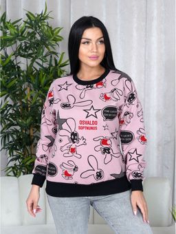 Женева кофта женская (розовый) - Lovetex фото 2