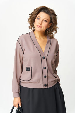 Костюм Aira Style 24130 Тауп+черный