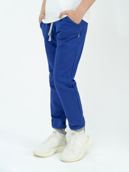 Брюки детские васильковые