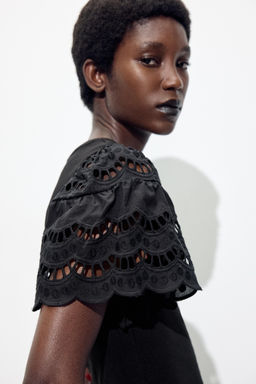 TANK TOP WITH SLEEVE EMBROIDERY - Zara фото 20