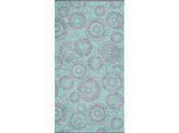 Полотенце махровое 4с402.511ж1 Круги (мятный5) 73х140 см