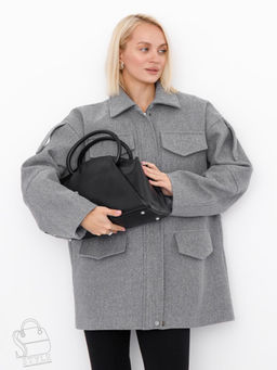 Сумка женская кожаная 0031VG black  Vitelli Grassi