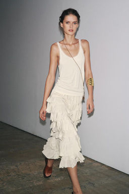 TULLE COMBINATION T-SHIRT - Zara фото 13
