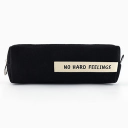 Пенал школьный, текстиль, 18×6.5 см, No hard feelings
