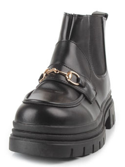01-FR19-2 BLACK Ботинки демисезонные женские