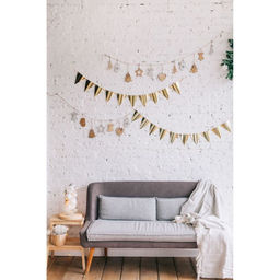 Гирлянда «Флажки на ленте», 160 см