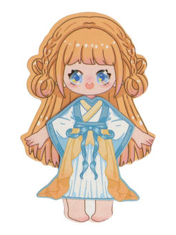 Магнитный набор "Принцесса" блестящий