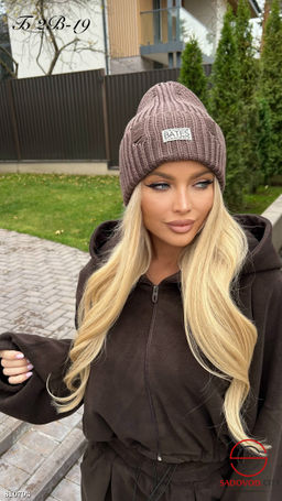 Шапка женская трикотажная - Bruno фото 4