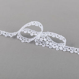 Гипюр Gamma 13 мм GGM-1301 в пакете 10 м 0.2 Турция GP001WH белый