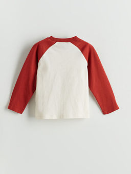 Bisiklet Yaka Bask?l? Erkek Bebek Pijama Tak?m