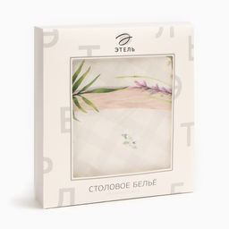 Скатерть Этель Уютная пасха, d=148 см, саржа, хлопок, 190г/м2  фото 16