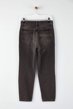 Kahverengi Yuksek Bel Mom Jeans TWOSS26JE00015 - Trendyolmilla фото 2