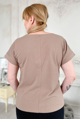 Футболка Rumoda 2195 капучино  фото 4