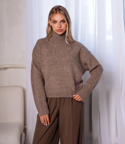 Свитер #ОКТ125001, капучино