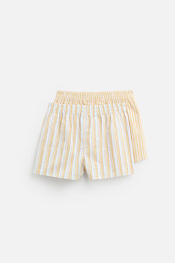 PACK OF 2 CONTRAST POPLIN BOXERS - Zara фото 2