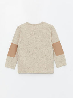 Bisiklet Yaka Uzun Kollu Erkek Bebek Ti??rt - Waikiki фото 2