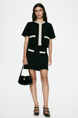 Cardigan con ribete bordado - H&m фото 2