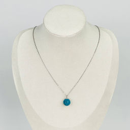 Кулон на цепочке из Бирюзы 45 см +