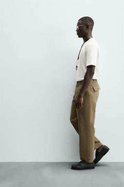 REGULAR FIT TROUSERS WITH POCKETS - Zara фото 6