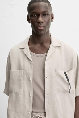 100% LINEN SHIRT - Zara фото 13